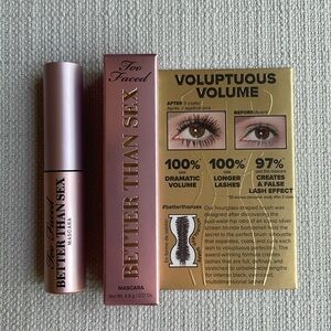 Too faced better than sex mascara mini new in box